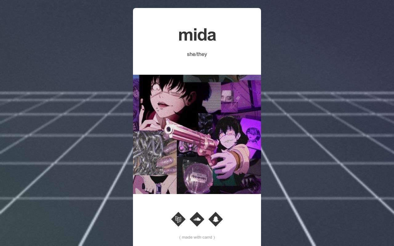 Carrd profile picture for @fahmida